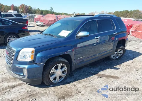 2017 GMC Terrain Slt из США, поврежденный, VIN 2GKFLPE37H6251845